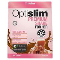 Optislim For Her Premium Caramel 784g Pouch