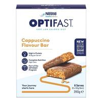 Optifast VLCD Bars Cappuccino Flavour 6 X 65g Pack