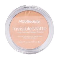 MCoBeauty Invisible Matte Long-Lasting Pressed Powder Nude Beige