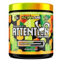 Faction Labs Attention Cheat Mode Golden Passionfruit 200g