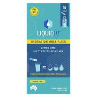 Liquid IV Hydration Lemon Lime 10 Sachets