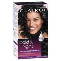 Clairol Bold & Bright Permanent Hair Colour 20 Midnight Black