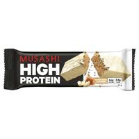 Musashi High Protein White Choc Caramel 90g