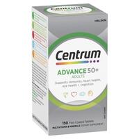 Centrum Advance 50+ 150 Tablets Exclusive Size