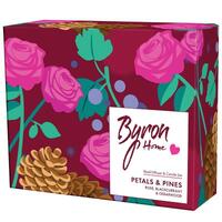 Byron Petals & Pines Candle 160g & Reed Diffuser 75ml Gift Set