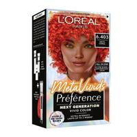 L'Oreal Paris Preference Permanent Hair Colour Meta Vivids Coral 6.043