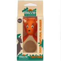 Mini Mizzie The Kangaroo Baby Teether 100% Natural Rubber Baby Teether