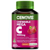 Cenovis Chewable Mega Vitamin C 1000mg Berry 60 Tablets