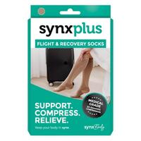 Synxplus Flight & Recovery Socks Beige Small