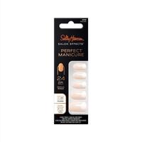 Sally Hansen Perfect Manicure 24 Oval Press On Nails Moon-Ami