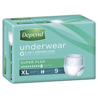 Depend Underwear Super Plus Extra Large