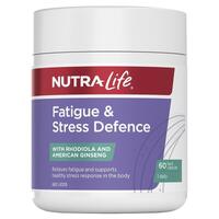 Nutra-Life Fatigue & Stress Defence 60 Capsules