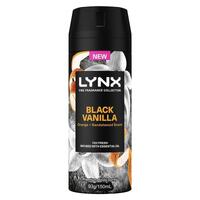 LYNX Fine Fragrance Collection Black Vanilla Premium Body Spray 150ml