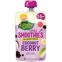 Raffertys Garden Coconut Berry Little Smoothie Pouch 1-3 Years 120g