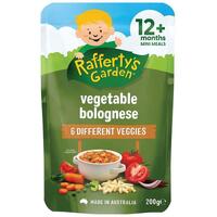 Raffertys Garden Vegetable Bolognese MiniMeals Pouch 12 Months 200g