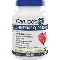 Carusos Co-Enzyme Q10 90 Capsules