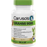 Carusos Herb-Brahmi 9000 50 Tablets