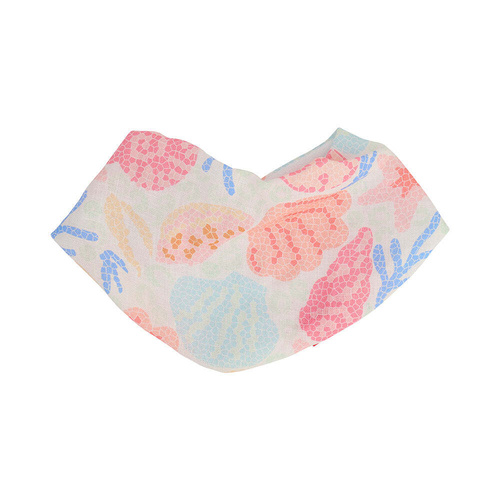 Annabel Trends Bandana Bib - Linen - Shelly Beach