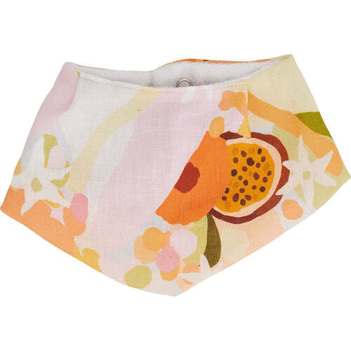 Annabel Trends Bandana Bib - Linen - Tutti Fruitti