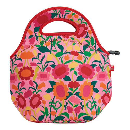 Annabel Trends Lunch Bag - Neoprene - Flower Patch