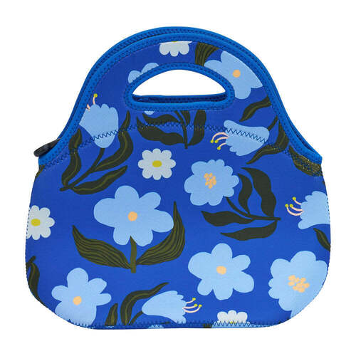 Annabel Trends Lunch Bag - Neoprene - Nocturnal Blooms