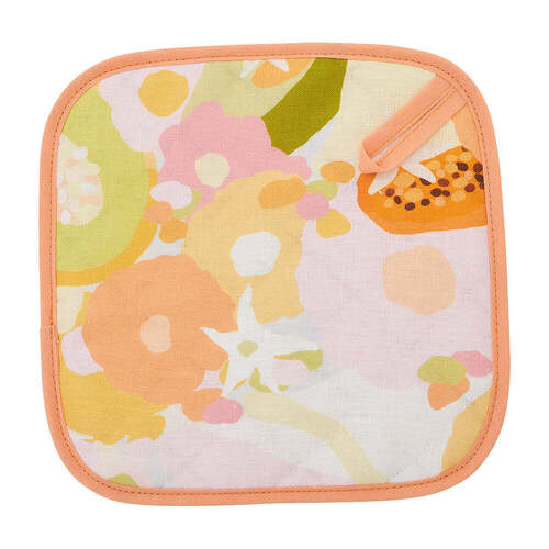 Annabel Trends Pot Holder - Linen - Tutti Fruitti