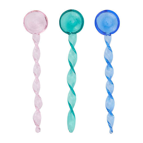 Annabel Trends Cocktail Swizzle Spoons - Twist Set