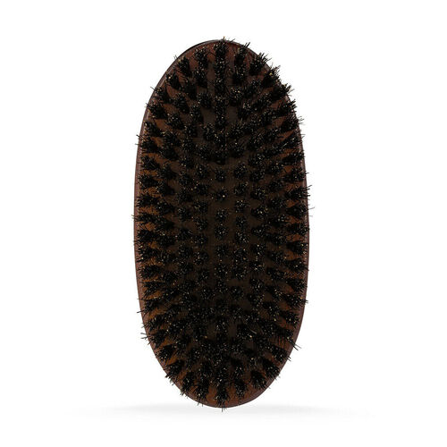 Lady Jayne The Curzon Compact Beard Brush 100% Boar Bristles Travel Size