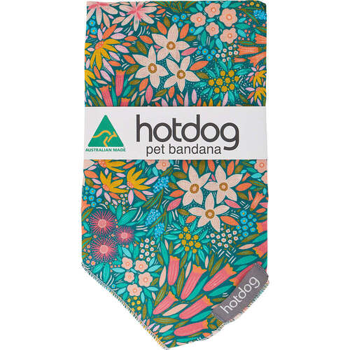 Annabel Trends Hot Dog - Bandana - Cotton - Field of Flowers