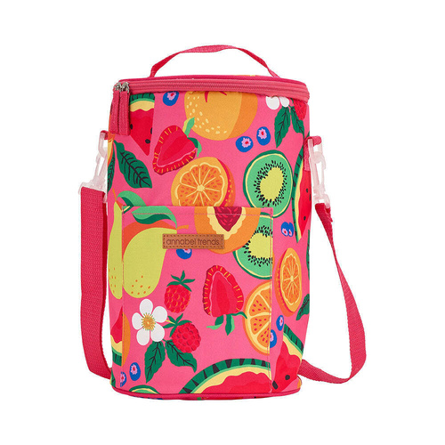 Annabel Trends Picnic Cooler Bag - Tall Barrel - Tropicana