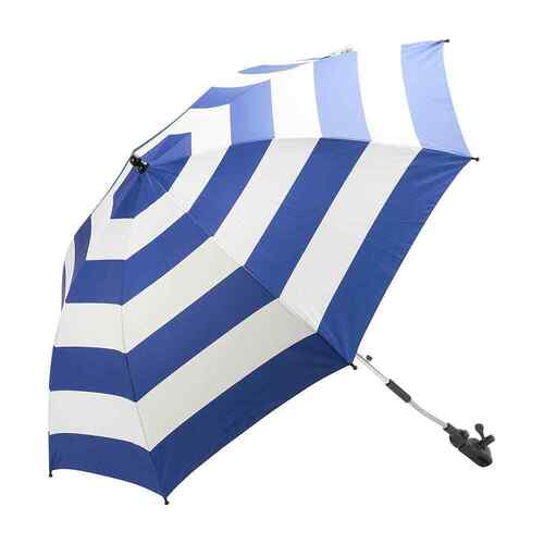 Annabel Trends Beach Chair Umbrella Navy Stripe