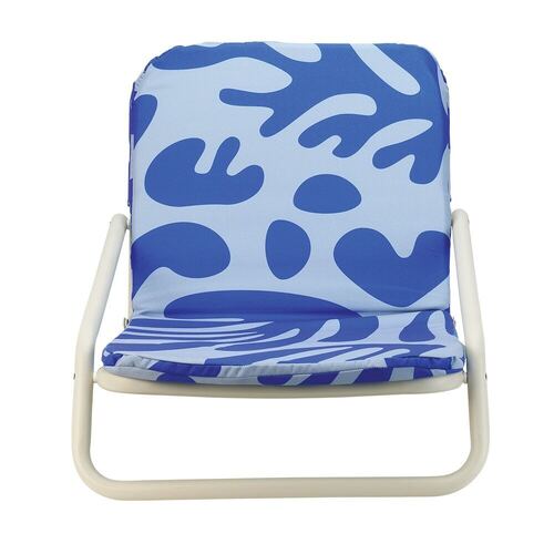 Annabel Trends Deluxe Beach Chair Blue Coral