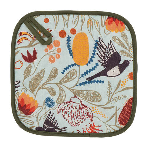 Annabel Trends Pot Holder - Linen - Magpie Floral