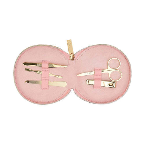 Annabel Trends Vanity Scalloped Manicure Set - Baby Pink