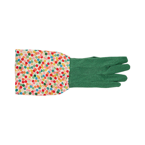 Annabel Trends Long Sleeve Garden Gloves - Linen - Confetti