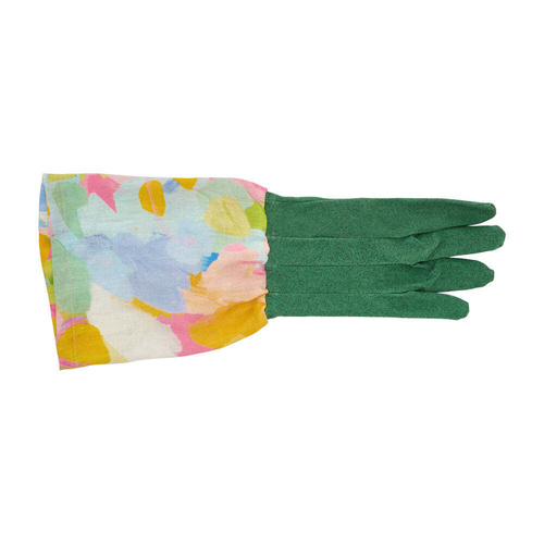 Annabel Trends Long Sleeve Garden Gloves - Linen - Good Vibes