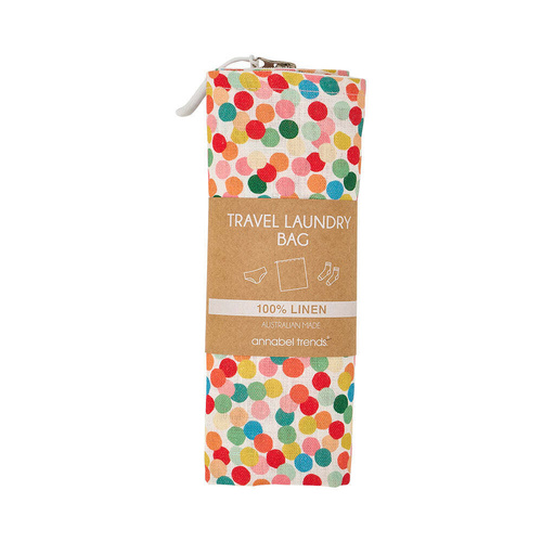 Annabel Trends Laundry Bag - Linen - Confetti