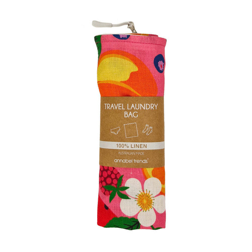 Annabel Trends Laundry Bag - Linen - Tropicana