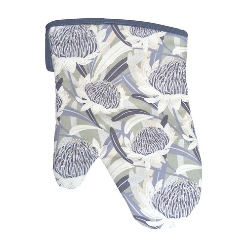 Annabel Trends Oven Mitt - Single - Cotton - Waratah Blue