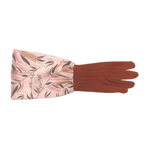 Annabel Trends Long Sleeve Garden Gloves - Cotton - Bottlebrush Light