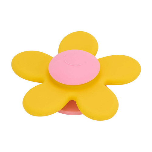 Annabel Trends Silicone Flower Spinner- Yellow