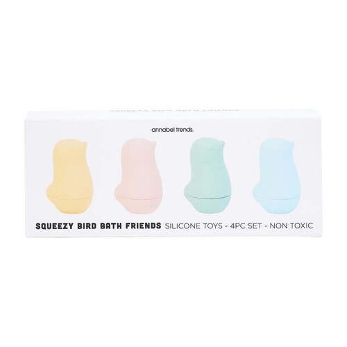 Annabel Trends Silicone Squeezy Bath Toys - Bird