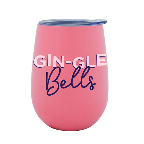 Annabel Trends Wine Tumbler - Double Walled - Gin-gle Bells