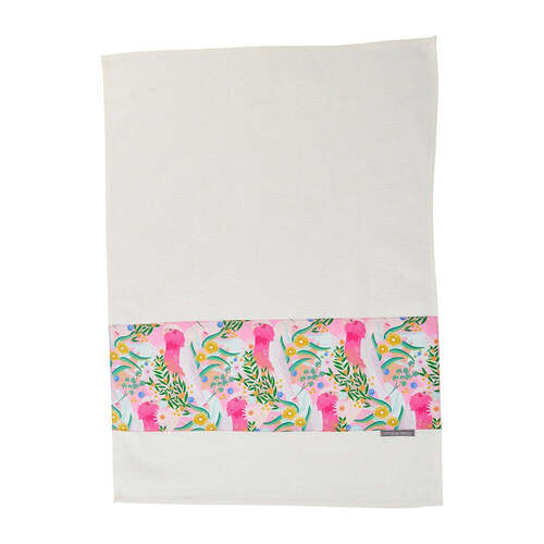 Annabel Trends Tea Towel - Cotton - Galah