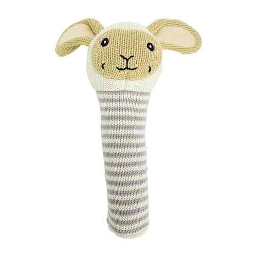 Annabel Trends Hand Rattle Knit Lamb