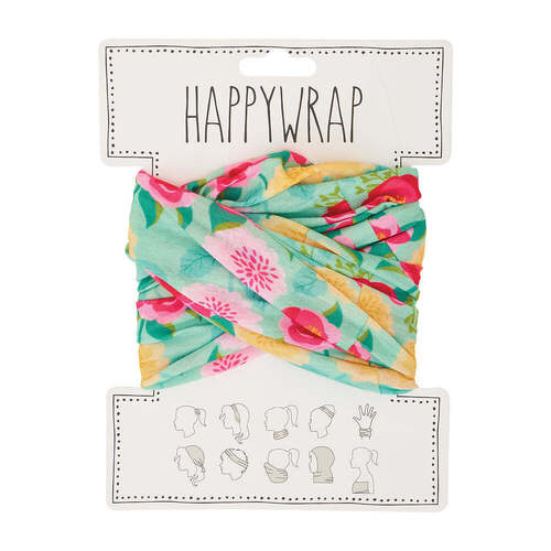 Annabel Trends Happywrap - Camellias Mint