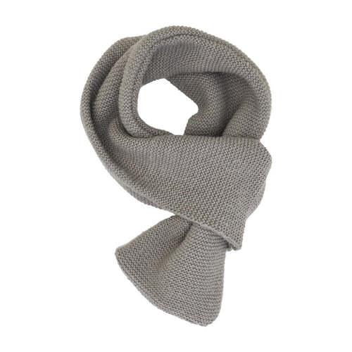 Annabel Trends Scarf - Slip Through Knit - Grey