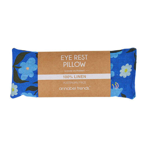 Annabel Trends Eye Rest Pillow - Linen - Nocturnal Blooms