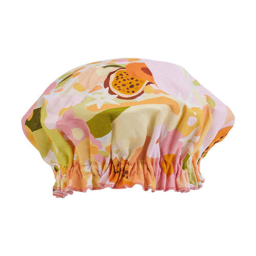 Annabel Trends Shower Cap - Linen - Tutti Fruitti