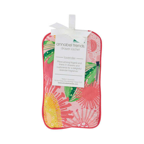 Annabel Trends Drawer Sachet - Cotton - Pink Banksia